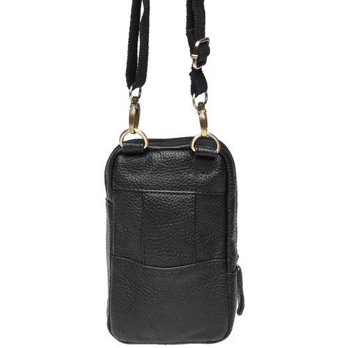 Чоловіча сумка через плече Keizer чорна (K11024-black): Стать Чоловік
