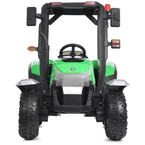 Детский электромобиль Bambi Racer трактор с прицепом, зеленый (M 4844EBLR-5): Вид трактор