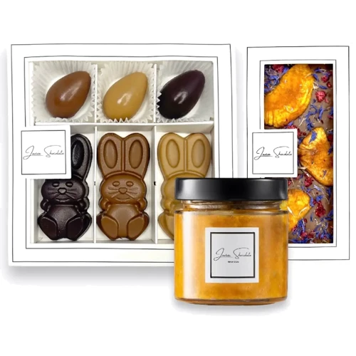 Набор Подарок Laviva Chocolate Поздравление от Зайчика 500 г (UA-0191)