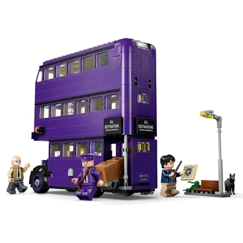 Конструктор LEGO Harry Potter Приключения на Рыцарском автобусе Гарри Поттер 499 деталей (76446): Рекомендуемый возраст 8+