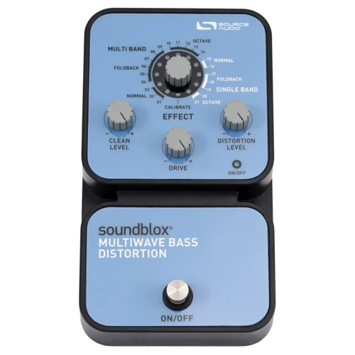 Педаль гитарных эффектов Бас-гитарная педаль эффектов Source Audio SA125 Soundblox Multiwave Bass Distortion