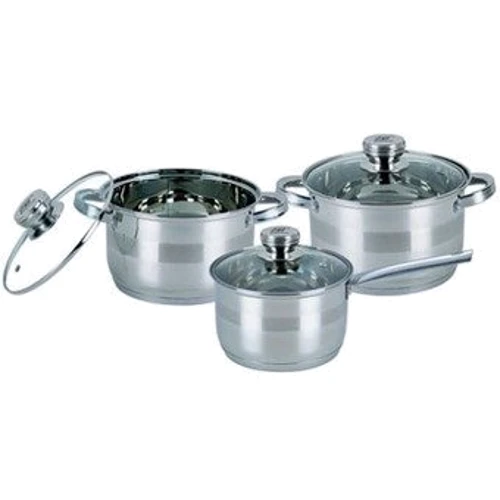 Набор кастрюль Bohmann 06-175-BH (6пр /1.9, 2.6, 3.6л/)