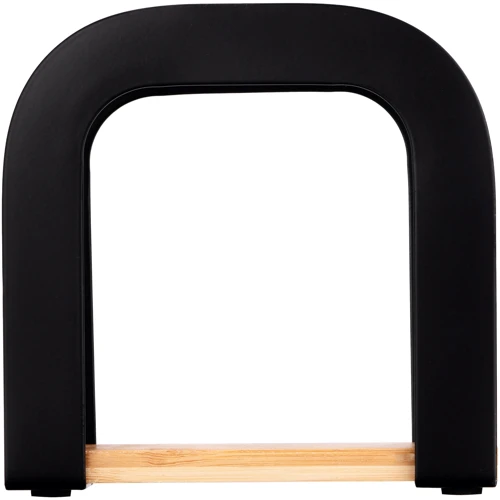 Серветка Ardesto Midori 12х4.5х12см метал бамбук Чорний (AR0911BB)