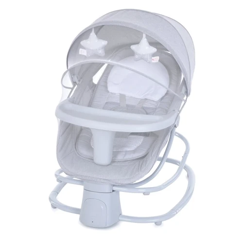 Убаюкивающий центр-качель Mastela light grey светлосерый 8113