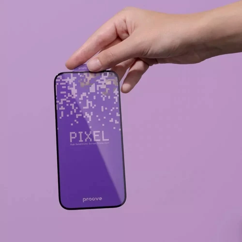 Захисне скло для iPhone Proove Tempered Glass Pixel Black для iPhone 12 / 12 Pro фото 5