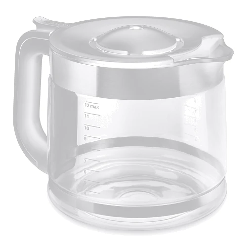 Кофеварка KitchenAid Classic 5KCM1208EWH: Объем резервуара для воды, л 1.7
