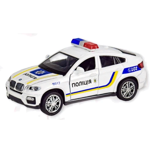 Машинка металл 7844-1 АВТОПРОМ, 1:32-36 Полиция BMW X6: Производитель АВТОПРОМ
