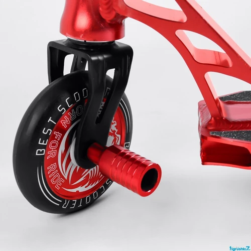 Самокат трюковий Best Scooter червоний (46409): Тип гальма ножний
