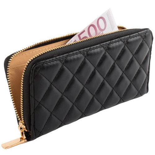 Жіночий гаманець Valiria Fashion чорний (5DETAAB002-black): Формат гаманця Горизонтальный