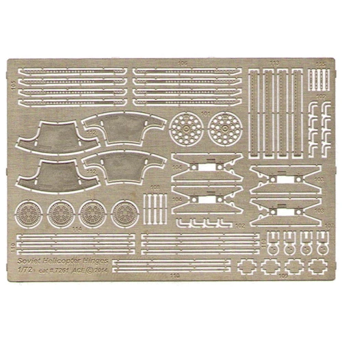 Фототравлення ACE Зовнішня підвіска вертольотів Hinges (9M17M "Falanga", UB-32A, B-8-V20)
