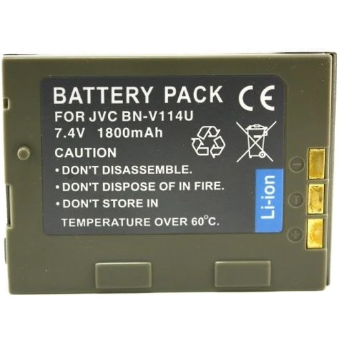 Аккумулятор ExtraDigital JVC BN-V114U: Тип аккумулятор
