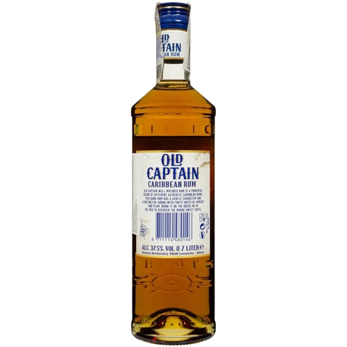 Ром Old Captain Rum Gold Rum 37.5% 0.7 л (FSH_8711114480146): Об'єм, л 0.7