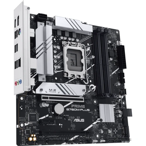 ASUS PRIME B760M-PLUS UA: Дополнительно Поддержка UEFI, Радиатор на VRM, Поддержка RAID