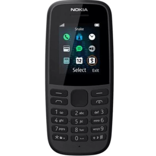 Мобильный телефон Nokia 105 Single Sim 2019 Black (no charger) (UA UCRF)