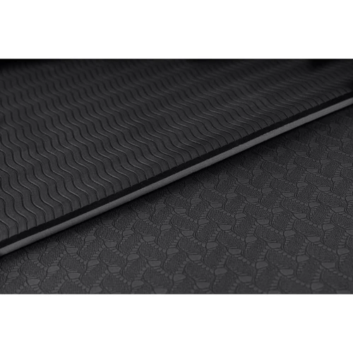 Коврик для фитнеса Hop-Sport TPE HS-T008GM с отверстиями 183х61х0.8 см black
