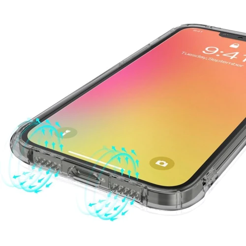 Чехол для iPhone BeCover TPU Case Anti-Shock Grey for iPhone 13 (707346): Материалы Силикон