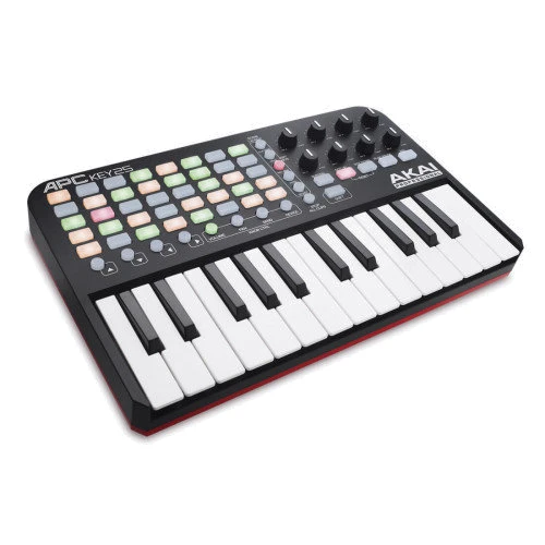 Akai apc key 25 Midi клавиатура (219263): Механика Полувзвешенная