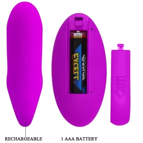Вибратор для пар Pretty Love - 12 vibration functions, wireless remote control (BI-014482W)