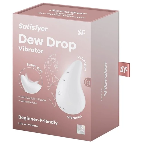 Клиторальный вибратор Satisfyer Dew Drop White