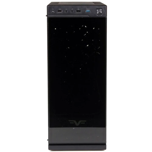 Корпус Frime Illusion green led (Illusion-U3-GLS-4GDRF): Форм-фактор материнской платы ATX