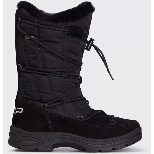 Дутики CMP Kaus Wmn Snow Boots WP (30Q4666-U901) 36 (37) чорні натуральна замша зима