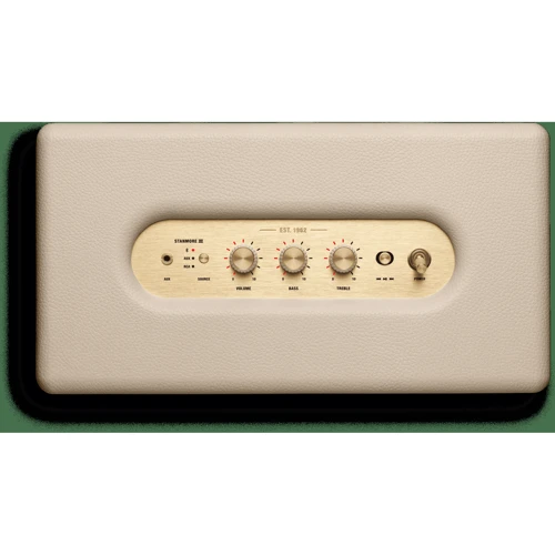 Акустика Marshall Stanmore III Cream (1006011): Подключение 3.5 мм (Mini-Jack) / Bluetooth / RCA