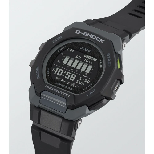Наручные часы Casio G-SHOCK G-SQUAD GBD-300-1ER (363411): Стиль Спортивный