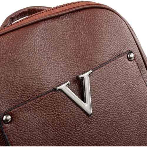 Жіночий рюкзак Valiria Fashion коричневий (DETAG6806-10): Застібка Блискавка