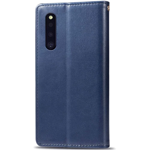 Аксессуар для смартфона Mobile Case Getman Gallant Blue for Samsung A415 Galaxy A41: Материал искусcтвенная кожа