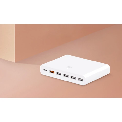 Зарядний пристрій Xiaomi USB Wall Charger Quick Charge 5xUSB+USB-C Mi 3A White (CDQ06ZM): Тип мережеве