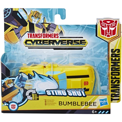 Transformers Hasbro Трансформер Кібервселенная Уан Степ TRA Cyberverse 1 Step Bumblebee E3522_E3642: Вид Персонажі фільмів