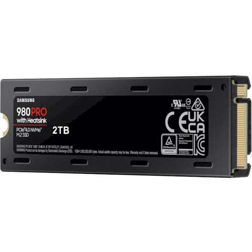 Samsung 980 PRO w/ Heatsink 2 TB (MZ-V8P2T0CW): Интерфейс подключения PCI-Express 4.0 (x4)