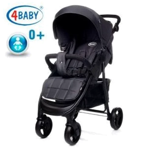 Коляска 4Baby Rapid XV (Black) черный фото 1