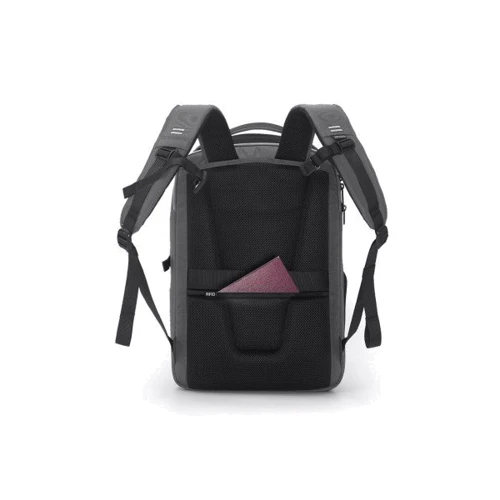 Мужской рюкзак XD Design Bobby BIZZ BUSINESS антивор серый (P705.932): Застежка Молния