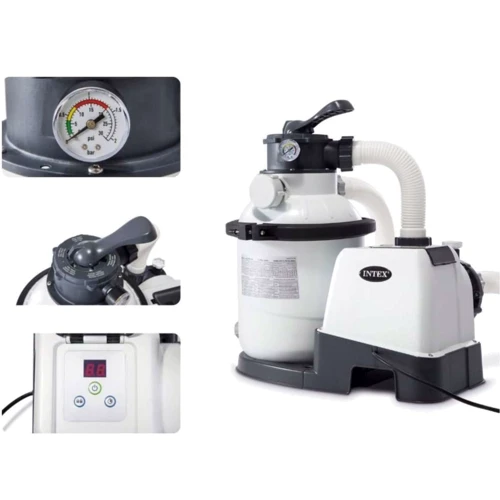Каркасный бассейн Intex 26356, 549 х 274 х 132 см (4 500 л/час, лестница, тент, подстилка) фото 13
