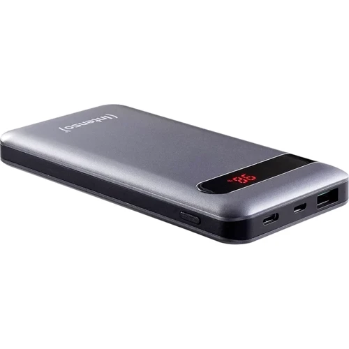 Внешний аккумулятор Intenso Power Bank 10000mAh QC3.0 Anthracite: Встроенный кабель нет