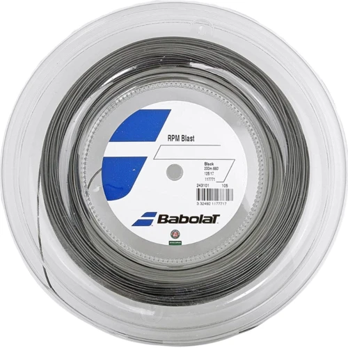 Струна Babolat RPM Blast black бобіна 1.25 мм 200 м (243101-105)