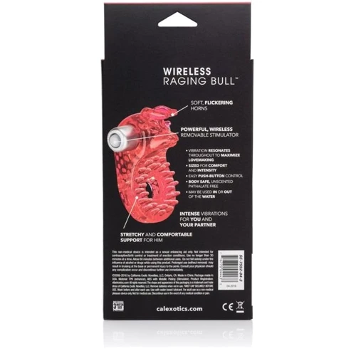 Ерекційне кільце з вібрацією Couples Raging Bull