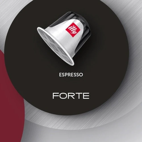 Кофе в капсулах ILLY Espresso Forte 100% Арабика 10x5.7 г (8003753158587): Вид напитка Кофе в капсулах