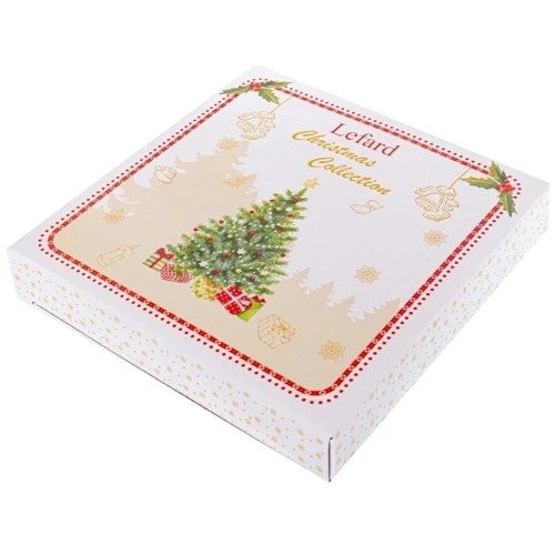 Набір тарілок Lefard Christmas Delight 21см 2шт (985-153): Форма круглая