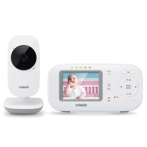 Видеоняня VTECH с датчиком температуры и цветным экраном диагональ 2,4" (цифровая)