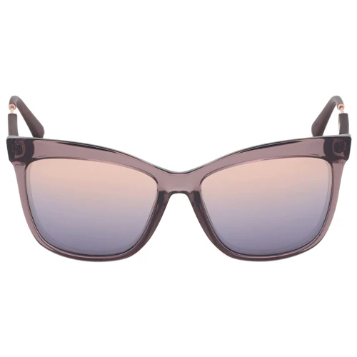 Женские солнцезащитные очки Guess с зеркальными линзами, бабочка (PGU7620-83Z55): Тип Солнцезащитные очки