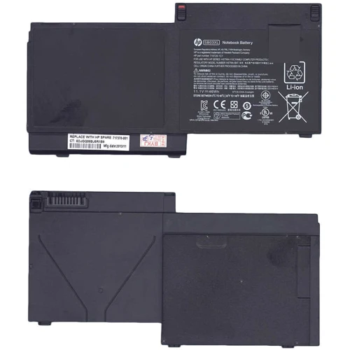 Батарея для ноутбука HP SB03XL EliteBook 720 G1 11.1V Black 4000mAh Orig (012875)