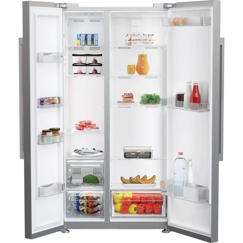 Холодильник Side-by-Side Beko GNE64021XB: Размеры ВxШxГ, см 179x91x70.5