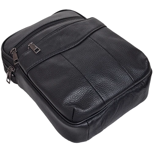 Чоловіча сумка через плече Buffalo Bags чорна (SHIM7456A-black): Стать Мужской