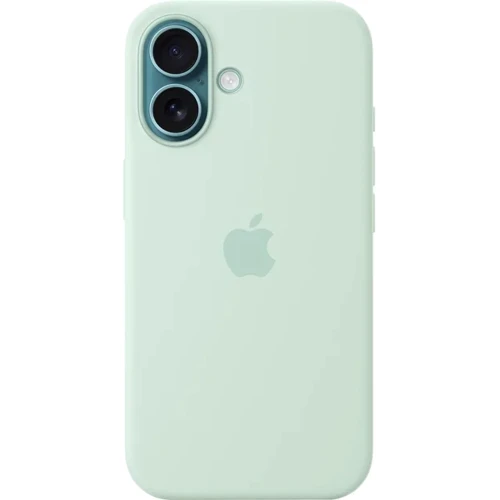 Чохол для iPhone Apple iPhone 16 Silicone Case with MagSafe - Aquamarine (MDGP4ZM/A): Тип чохла накладка на заднюю часть
