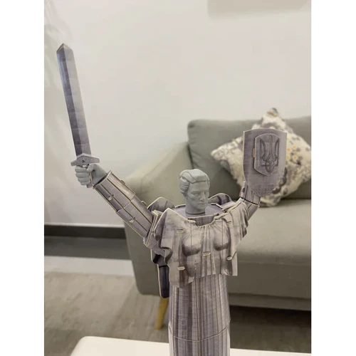 3D пазл UFT монумент Батьківщина-Мати Motherland Ukraine з AR технологією доповненої реальності 52х21.5 см (Motherland)