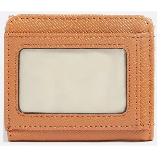 Жіночий гаманець GUESS LAUREL SLG CARD & COIN PURSE коньячний (SWZG8500440-LGC): Стать Женский