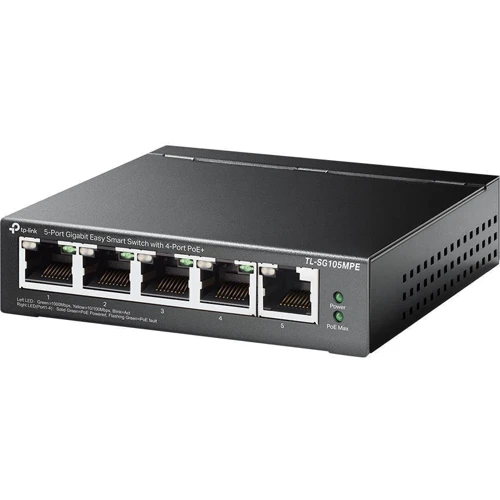 Сетевой коммутатор TP-Link TL-SG105MPE: Порты комбинированный
