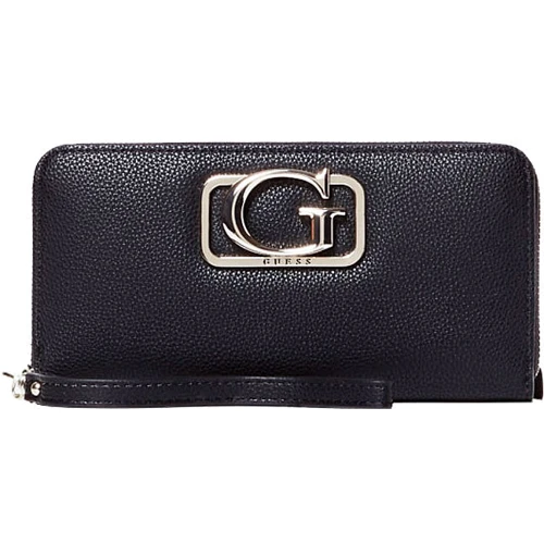 Жіночий гаманець Guess Annarita Slg Large Zip Around чорний (SWVG7583460-BLA)